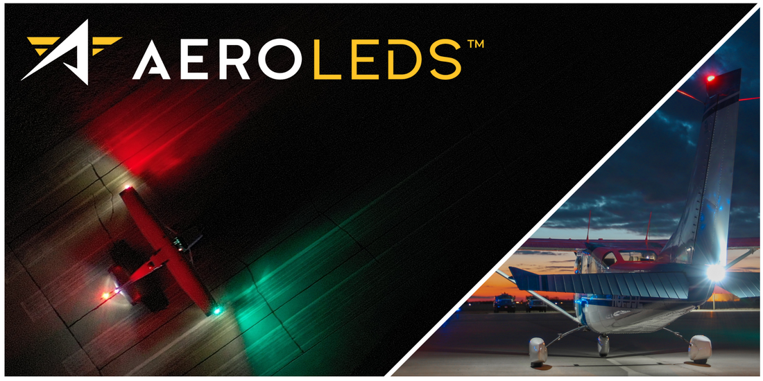 AeroLEDs Achieves FAA-STC Approval for LED Navigation, Strobe, Position and Beacon Lighting Solutions on Part 23 Aircraft